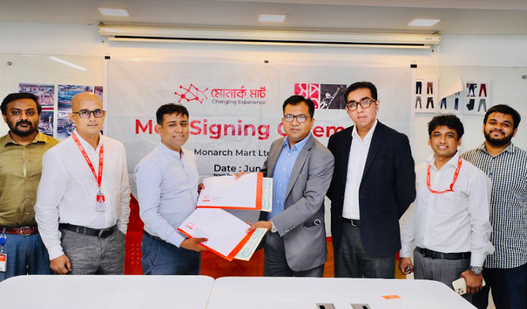 স্বপ্ন ও সাকিবের মোনাক মার্টের সঙ্গে চুক্তি