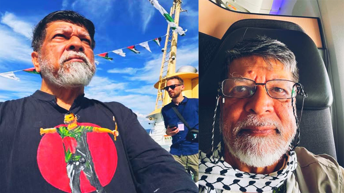 সুমুদ ফ্লোটিলায় ইসরায়েলি হানা, কেমন আছেন শহিদুল আলম