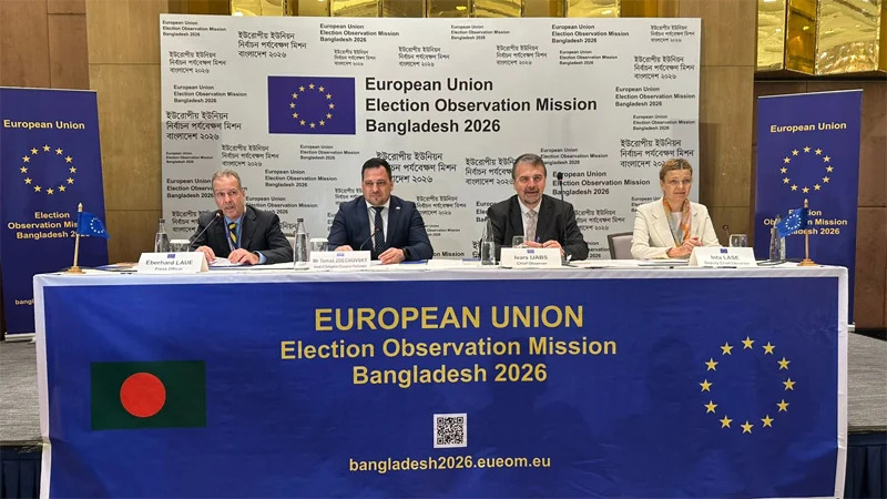নির্বাচন গ্রহণযোগ্য ও প্রতিযোগিতামূলক হয়েছে: ইইউ পর্যবেক্ষক মিশন