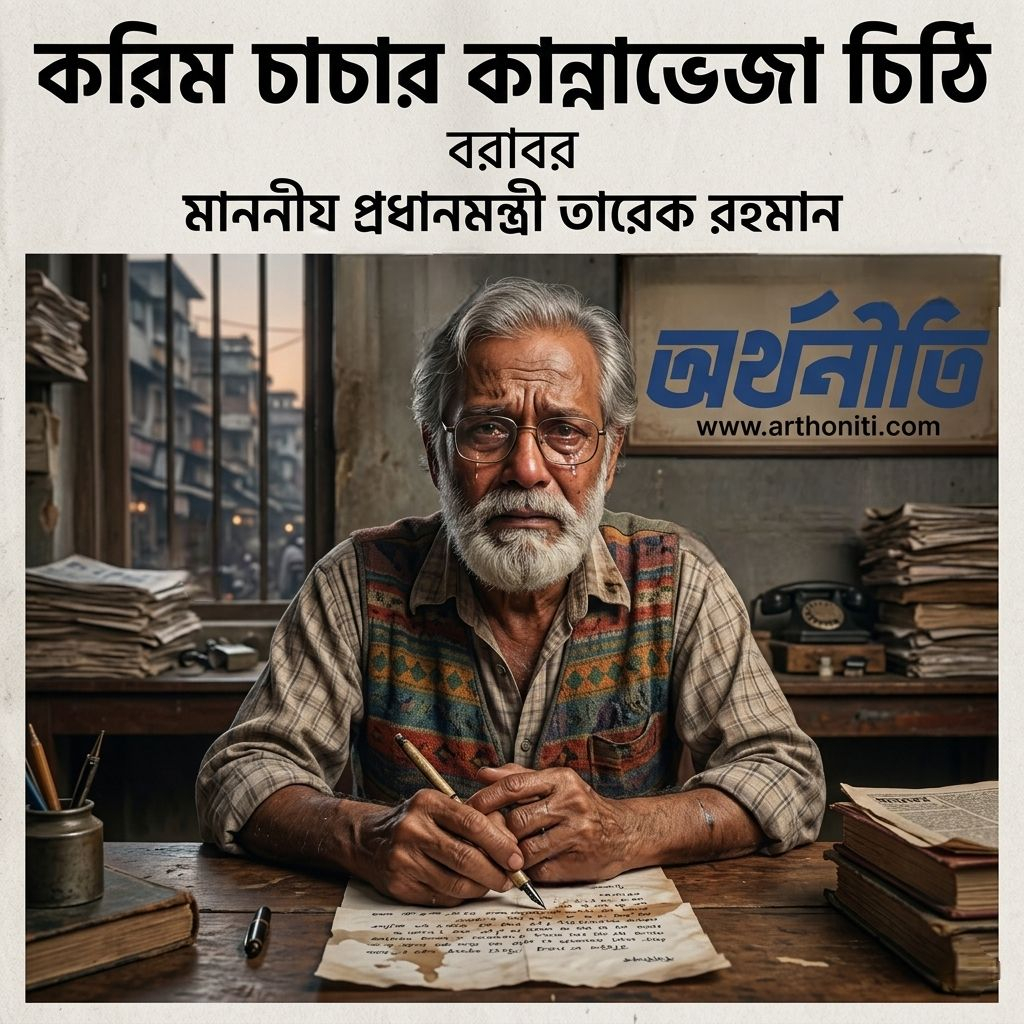 করিম চাচার কান্নাভেজা চিঠি