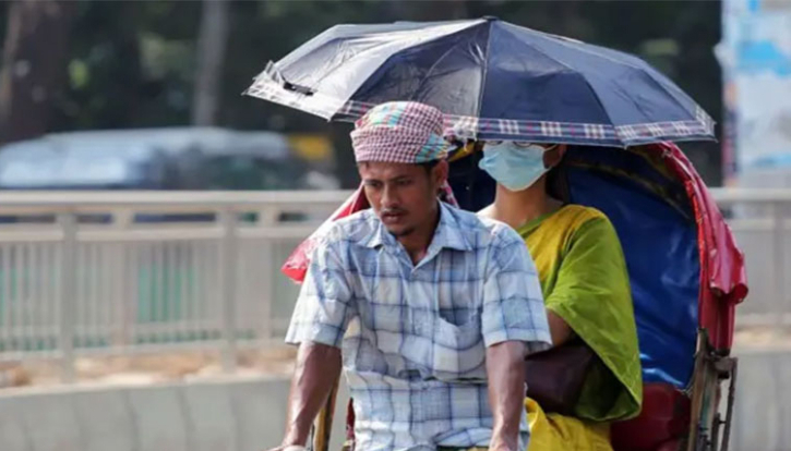 মৃদু থেকে মাঝারি তাপপ্রবাহ বয়ে যাচ্ছে ১৫ জেলায়