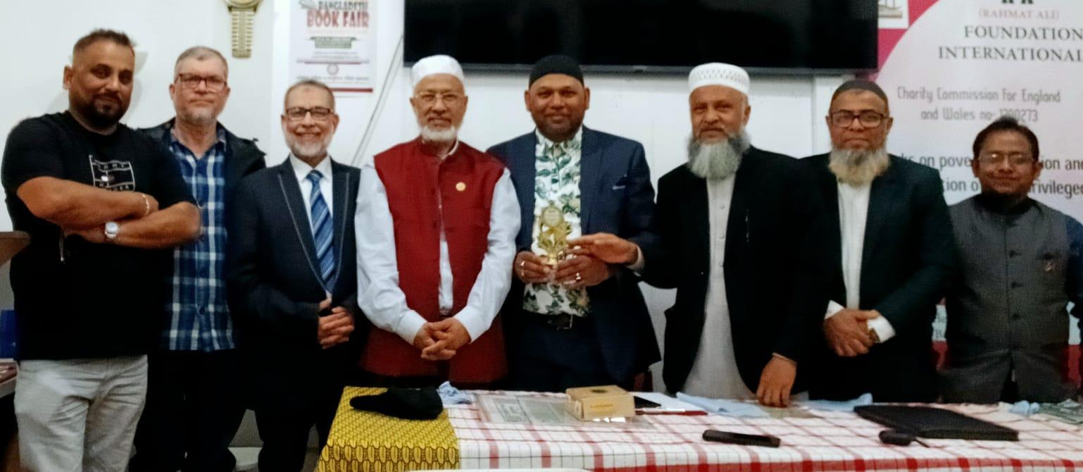 সাংবাদিক এম জি কিবরিয়াকে আর এ ফাউন্ডেশন এর সম্মাননা প্রদান l