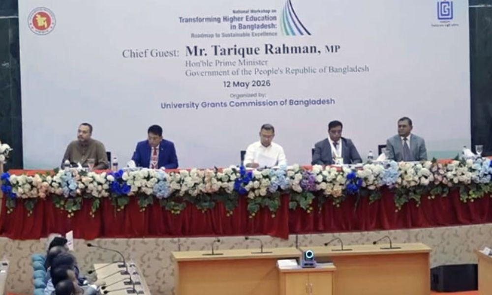 ঢাবিতে ইউজিসির কর্মশালা উদ্বোধন করলেন প্রধানমন্ত্রী