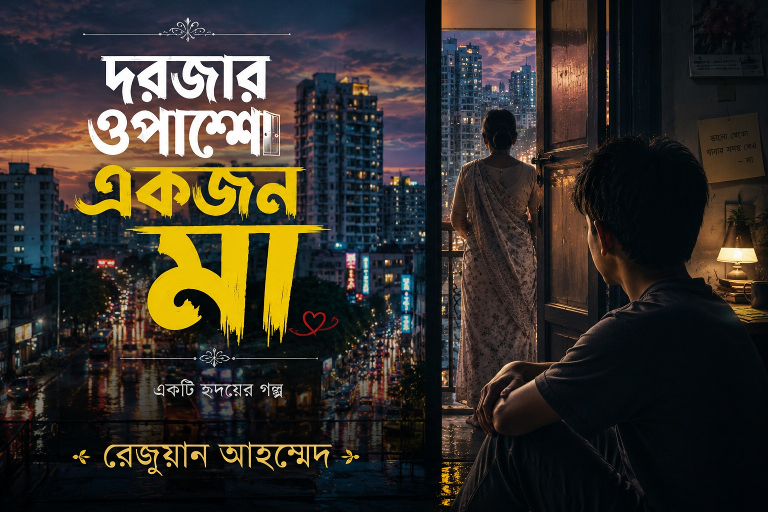 দরজার ওপাশে একজন মা