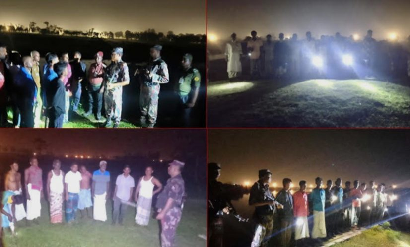 ২৪ ঘণ্টায় আরও ০৮টি পুশইন অপচেষ্টা প্রতিহত, কঠোর অবস্থানে বিজিবি 