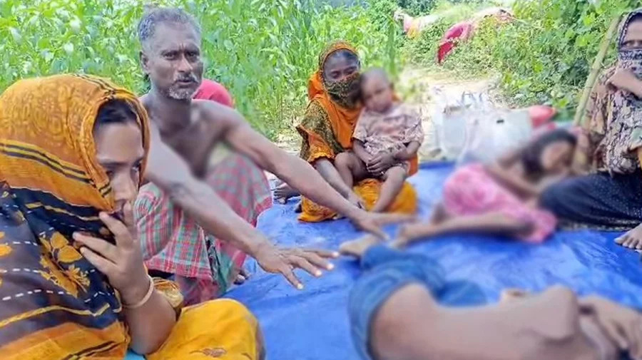 সীমান্তে শূন্যরেখায় আটকে থাকা ১২ জনের আকুতি ‘আমাদের বাঁচান’
