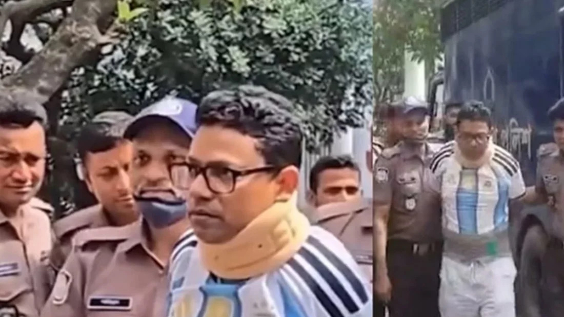 আর্জেন্টিনার জার্সিতে ট্রাইব্যুনালে পলক, ভিডিও ভাইরাল