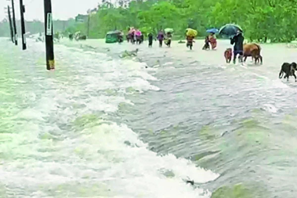 উত্তরের ৪ জেলাসহ সিলেটে বন্যার আভাস 