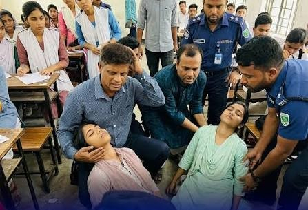 জগন্নাথপুরে পরীক্ষাকেন্দ্রে অজ্ঞান হয়ে পড়ে দুই এইচএসসি শিক্ষার্থী