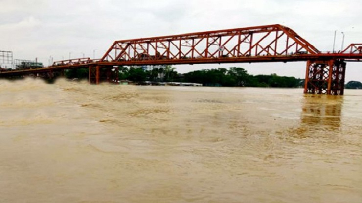 সুরমা–কুশিয়ারার তিন পয়েন্টে পানি বিপদসীমার ওপরে