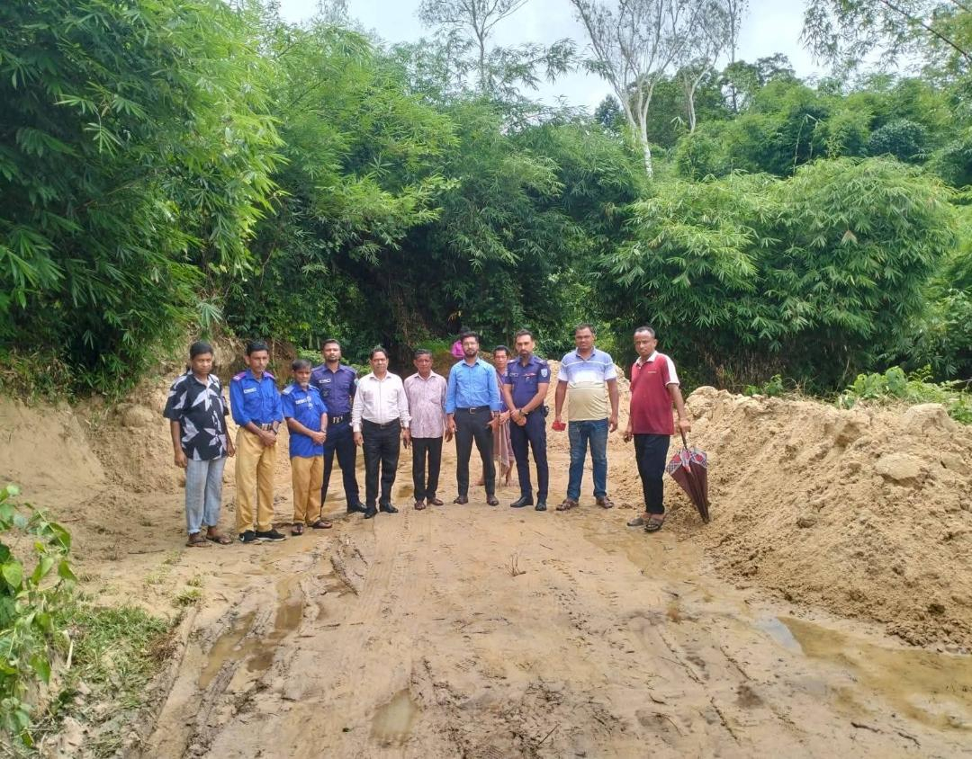 শ্রীমঙ্গলে ৬০০ ঘনফুট বালু জব্দ, অবৈধ উত্তোলন বন্ধে কার্যকর পদক্ষেপের দাবি
