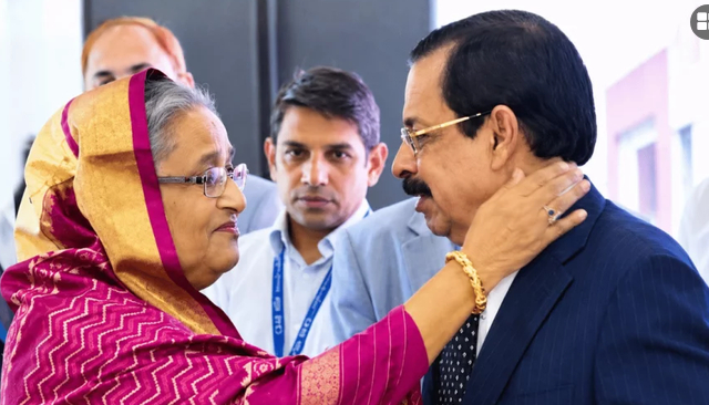 আমার অনুপস্থিতিতে আওয়ামী লীগের সভাপতি শেখ সেলিম: দ্য ওয়ালকে শেখ হাসিনা