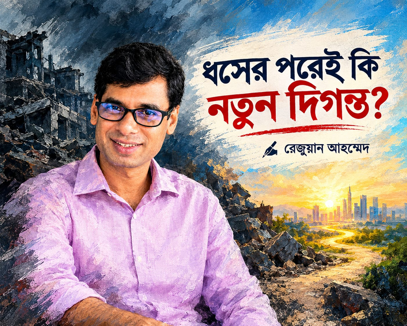 ধসের পরেই কি নতুন দিগন্ত?