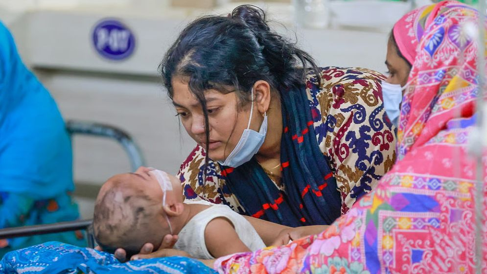 হাম ও হামের উপসর্গে  আরো ১১ শিশুর প্রাণহানি, মোট মৃত্যু ১০৭৬