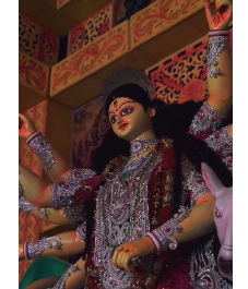 শ্রীমঙ্গলের শাপলাবাগে দুর্গোৎসব: ধর্মীয় আচার ছাপিয়ে সম্প্রীতি ও সৌন্দর্যের মিলনমেলা