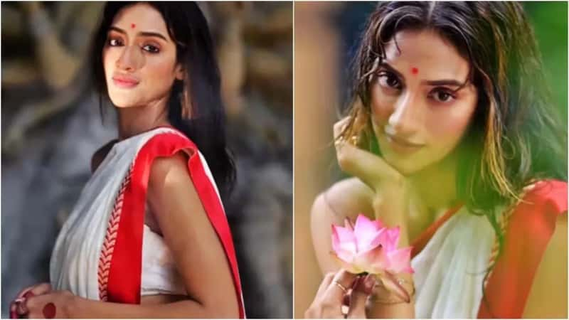দেবীবরণে অংশ নিয়ে বিতর্কে নুসরাত জাহান, দিলেন কড়া জবাব