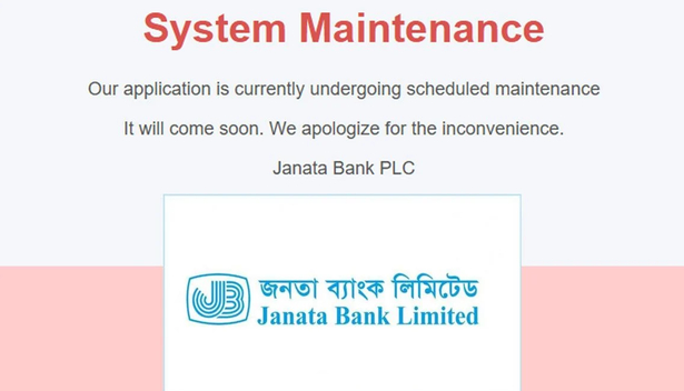 জনতা ব্যাংকের ওয়েবসাইটে সাইবার হামলা