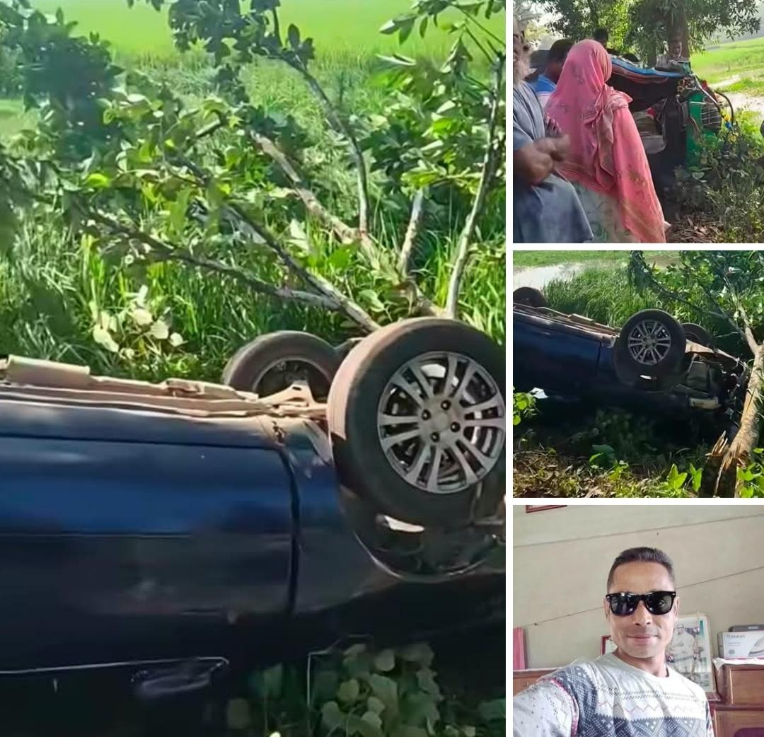 শ্রীমঙ্গলে কার-অটোরিকশার মুখোমুখি সংঘর্ষে নিহত ১