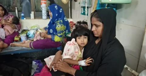 ৩০ উচ্চ ঝুঁকিপূর্ণ এলাকায় একযোগে হামের টিকাদান শুরু